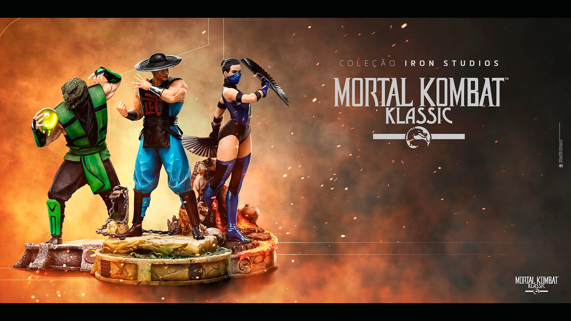 Iron Studios - Mortal Kombat Collection - Gamescon Booth Art