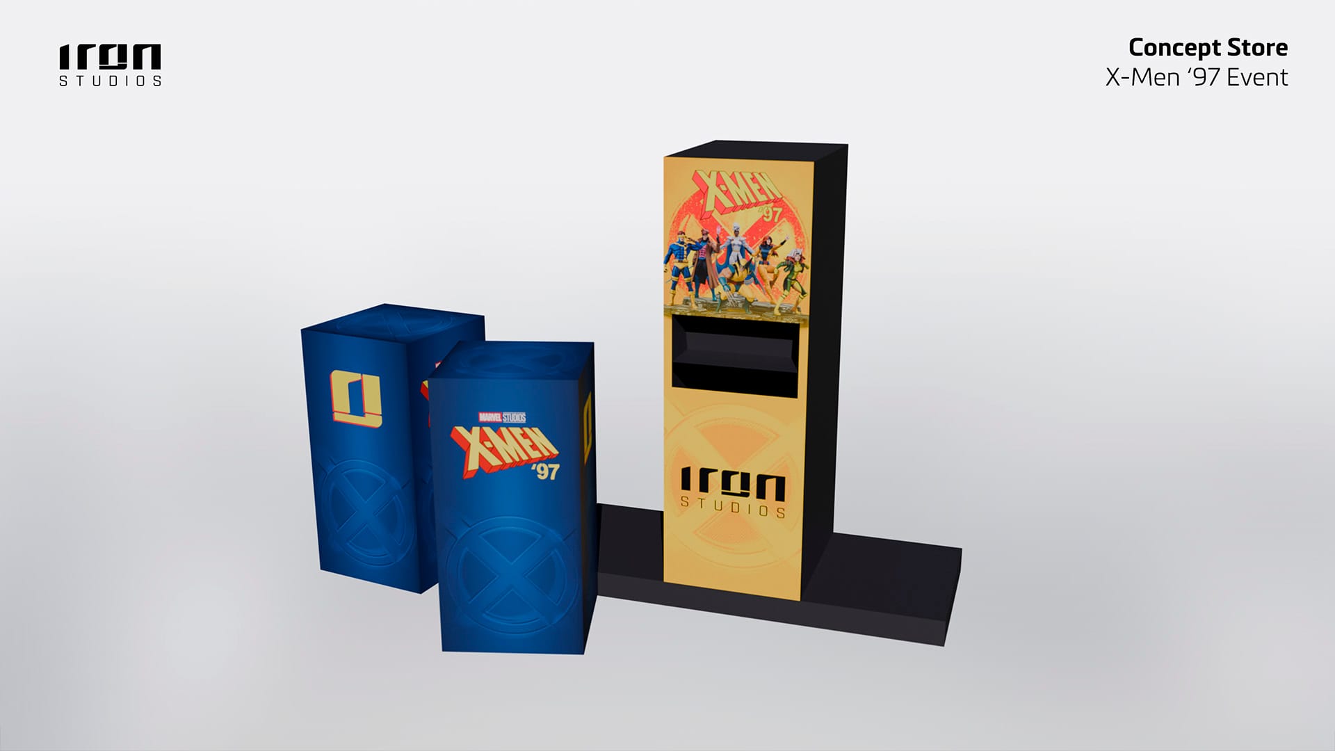 IRON STUDIOS CONCEPT STORE - XMEN 97 EVENT CONCEPT